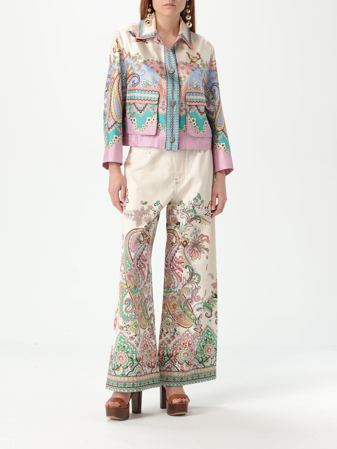 ジャケット ETRO Woman Jacket Multicolor WRBA004099SP1C0 X0874 ETRO: Jacket woman - Multicolor | Etro jacket