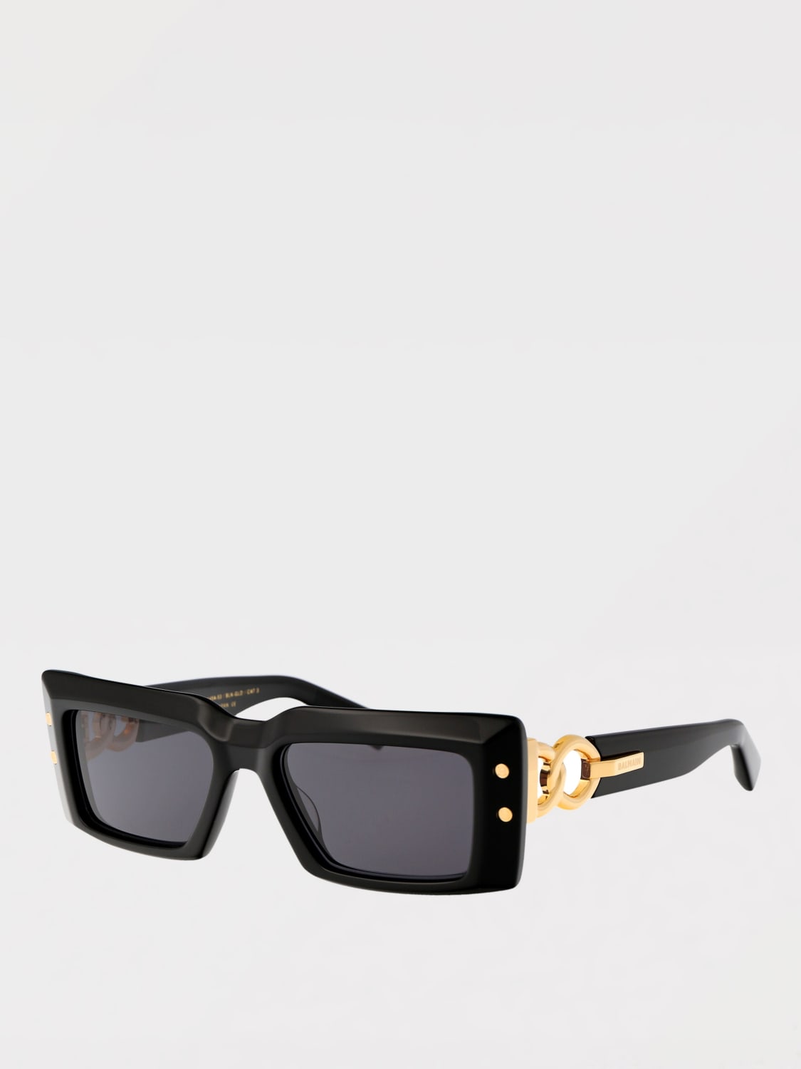 BALMAIN: Sunglasses men - Black | Balmain sunglasses