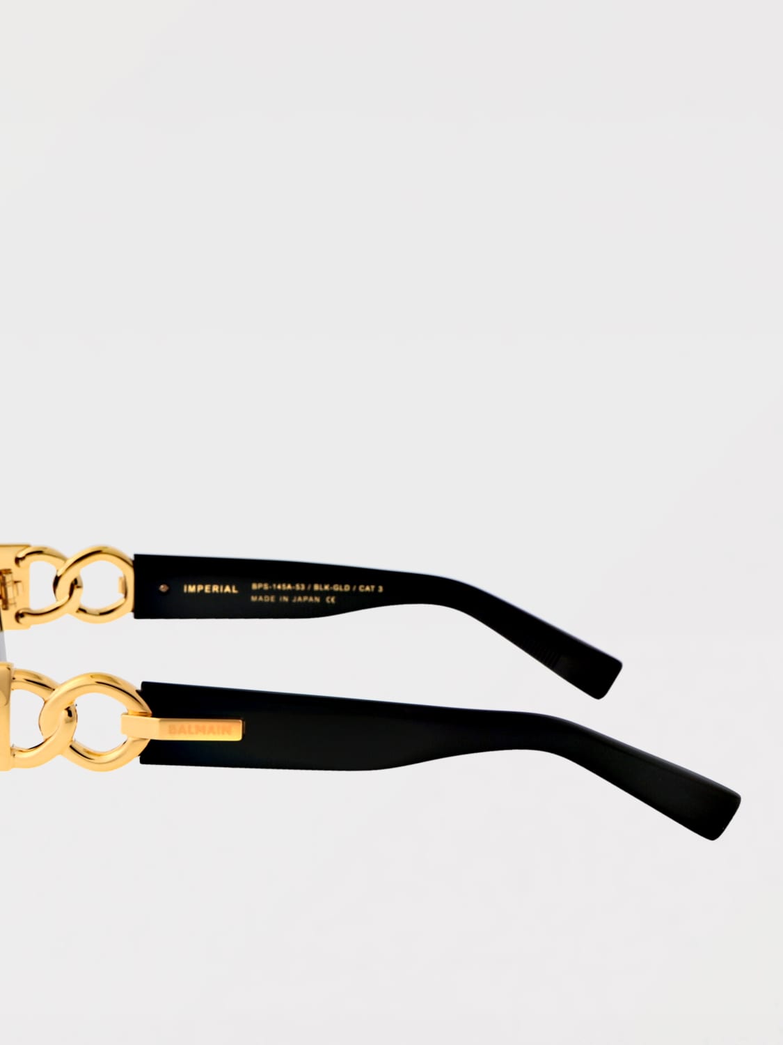 BALMAIN SONNENBRILLE: Sonnenbrillen herren Balmain, Schwarz - Img 3