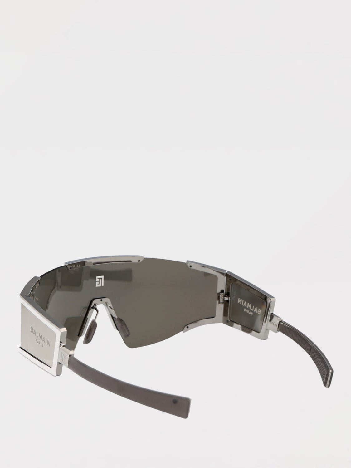 BALMAIN SUNGLASSES: Sunglasses men Balmain, Grey - Img 3