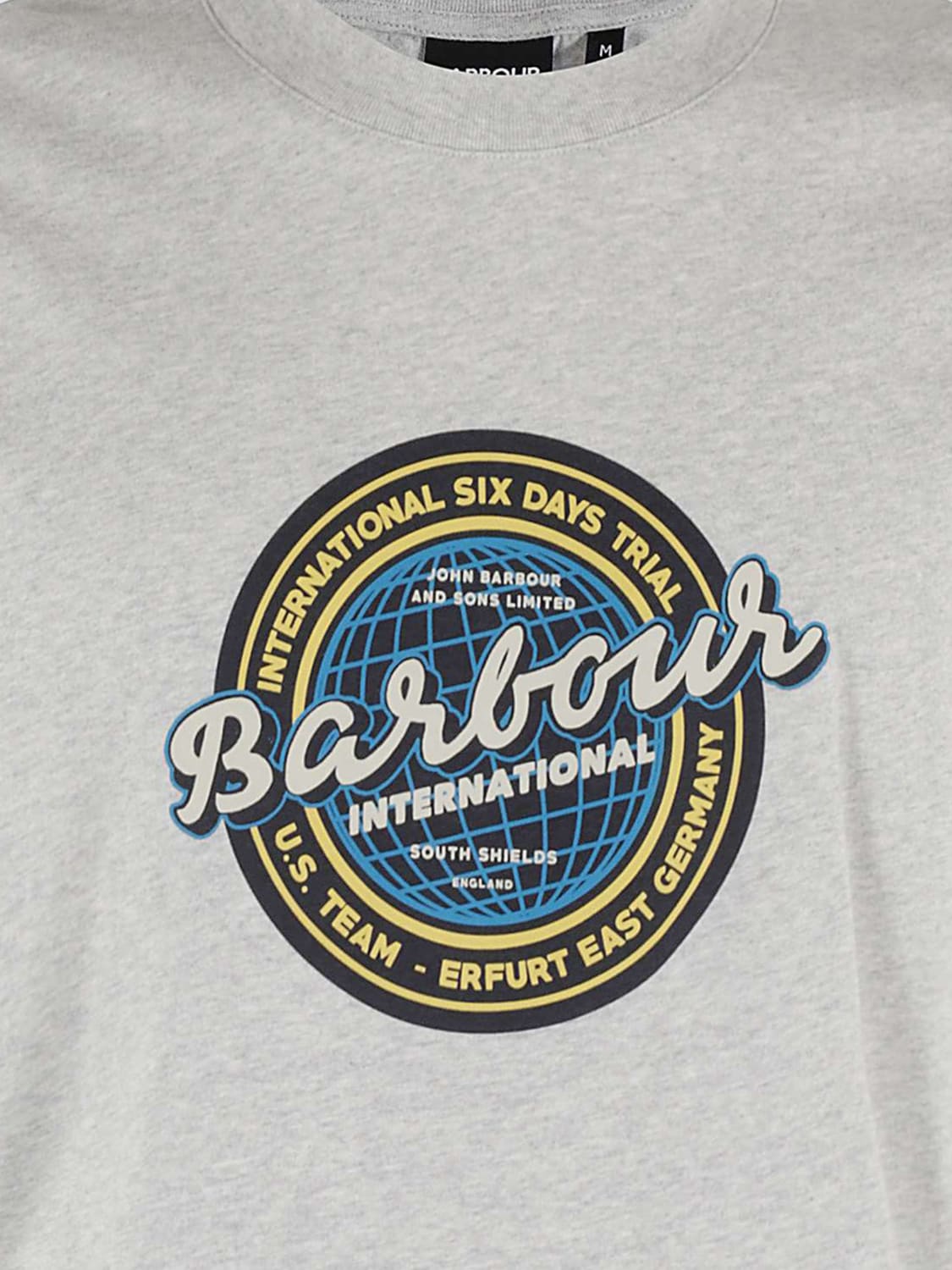 BARBOUR T-SHIRT: T-shirt men Barbour, Grey - Img 3