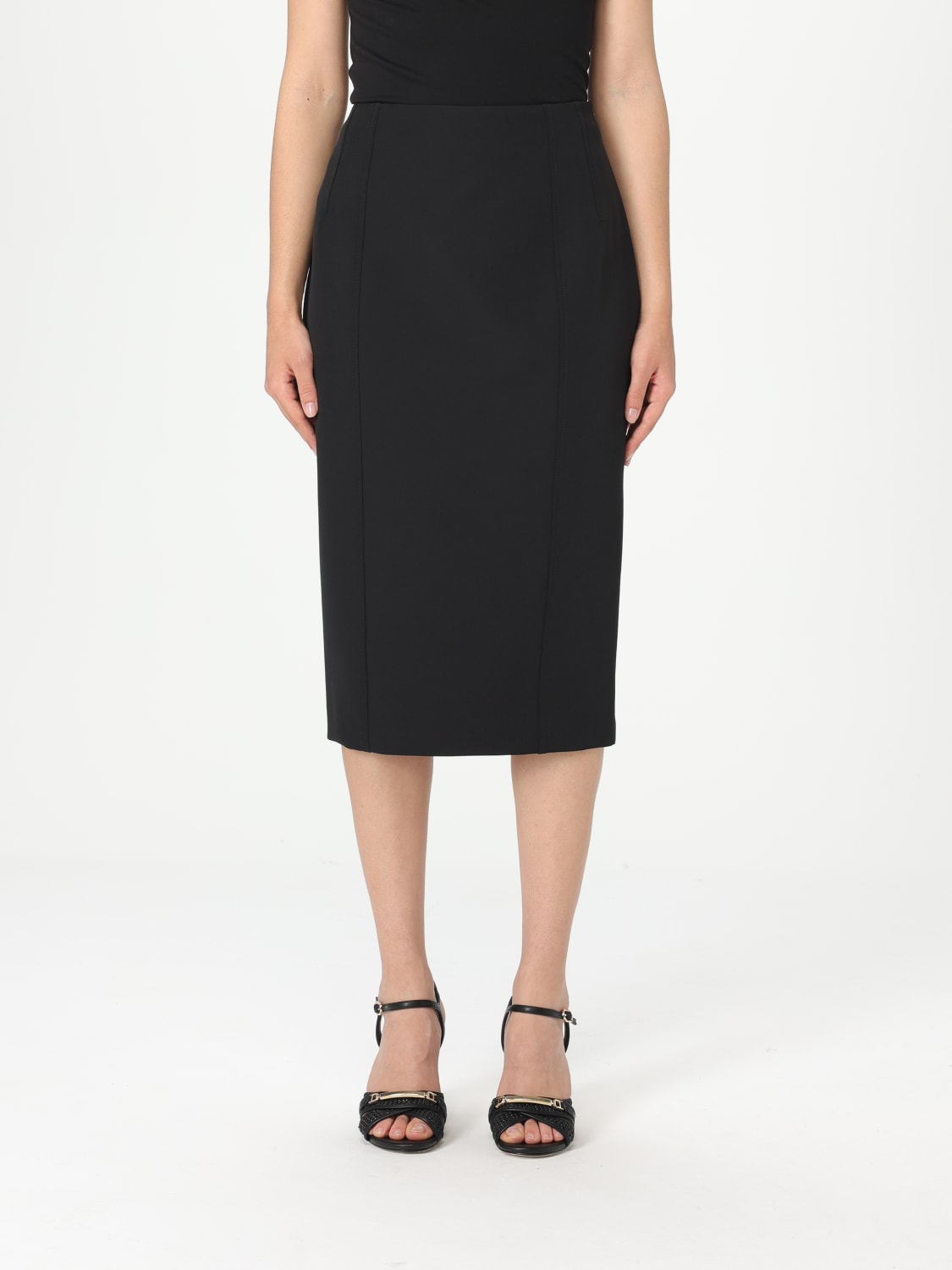 スカート LIU JO Woman Skirt Black CA5095T2200 22222 LIU JO: Skirt woman - Black | Liu Jo skirt CA5095T2200