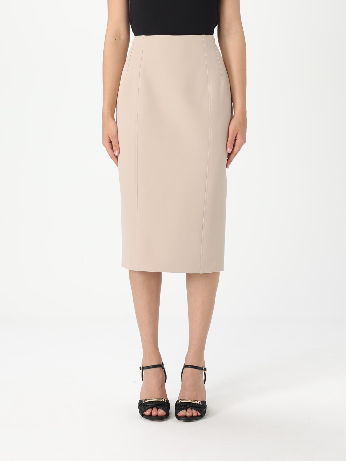 スカート LIU JO Woman Skirt Beige CA5095T2200 X0650 LIU JO: Skirt woman - Beige | Liu Jo skirt CA5095T2200
