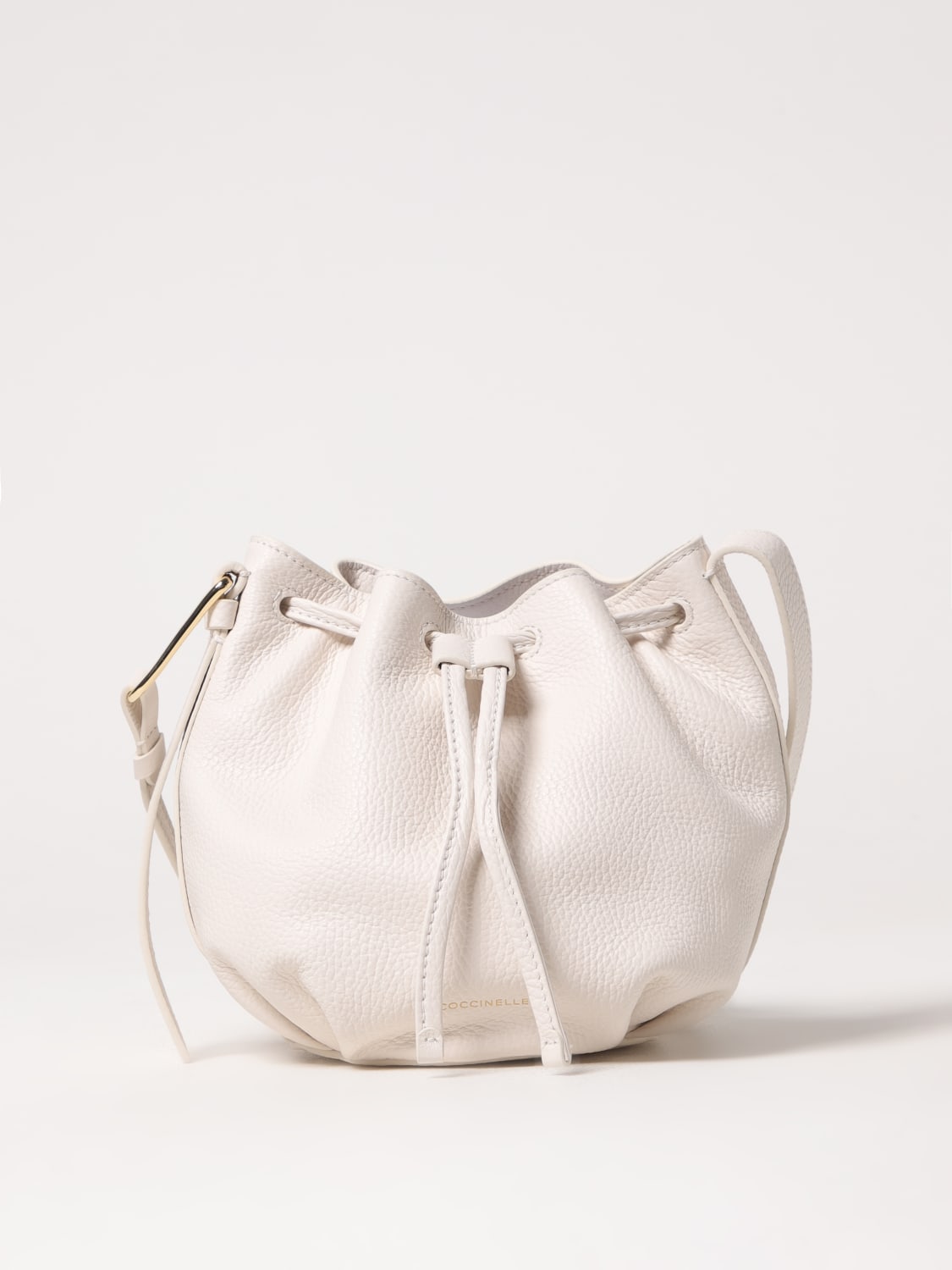 COCCINELLE: Crossbody bags woman - White | Coccinelle mini