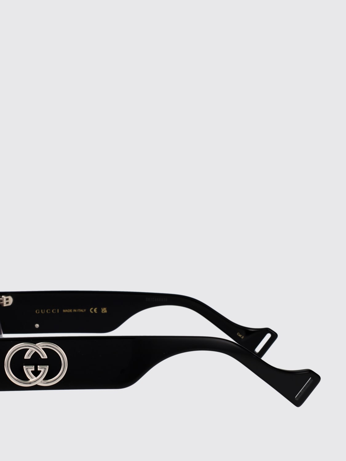 GUCCI SUNGLASSES: Sunglasses woman Gucci, Black 1 - Img 4