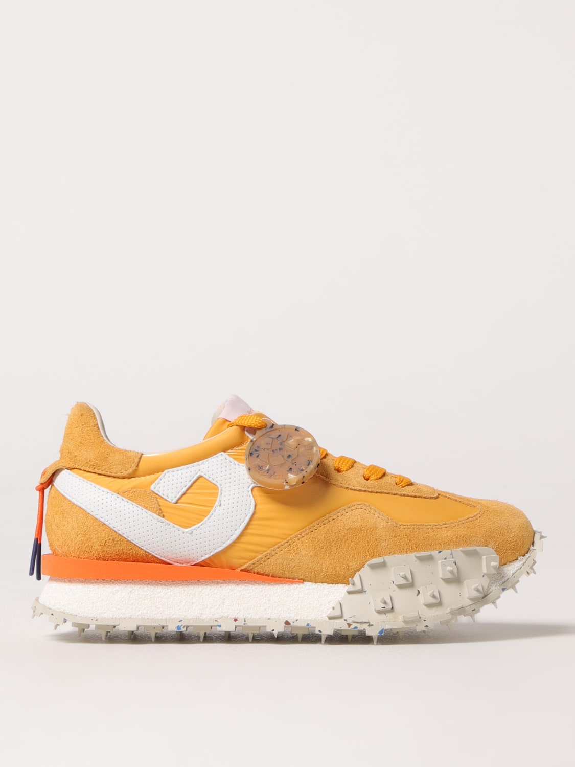 BARRACUDA SNEAKERS: Sneakers Impact Barracuda in camoscio e nylon , Giallo - Img 1