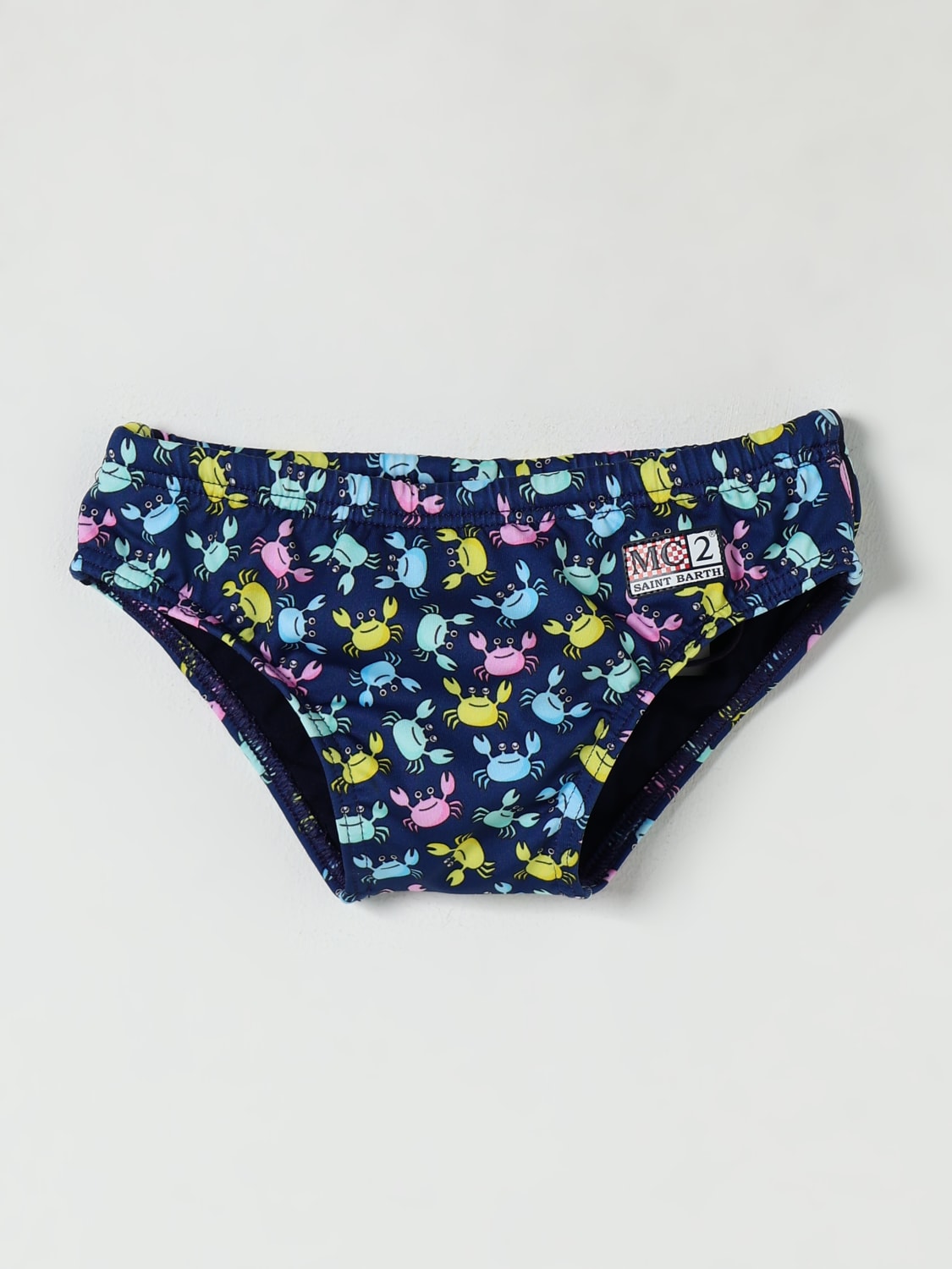 MC2 SAINT BARTH SWIMSUIT: Swimsuit kids Mc2 Saint Barth, Blue - Img 1