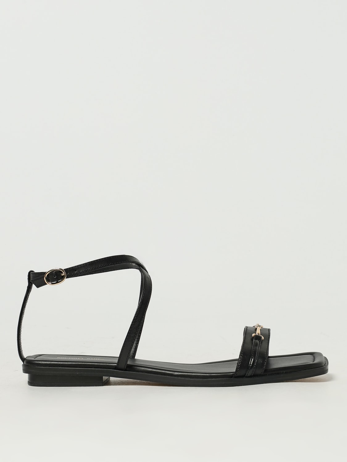 MICHAEL KORS FLAT SANDAL: Shoes woman Michael Kors, Black - Img 1