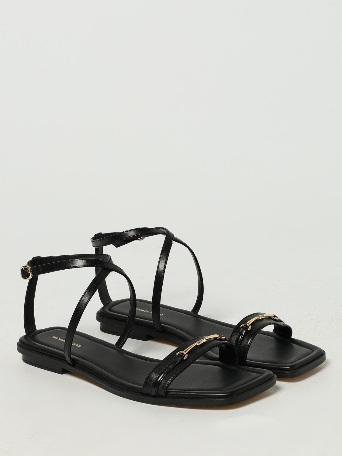 MICHAEL KORS FLAT SANDAL: Shoes woman Michael Kors, Black - Img 2