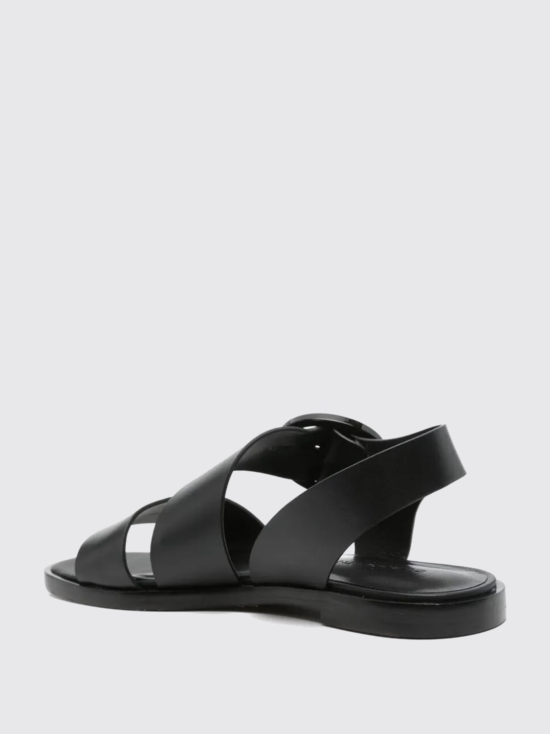 ROBERT CLERGERIE SANDALI BASSO: Sandalo Ilona Robert Clergerie in pelle , Nero - Img 3