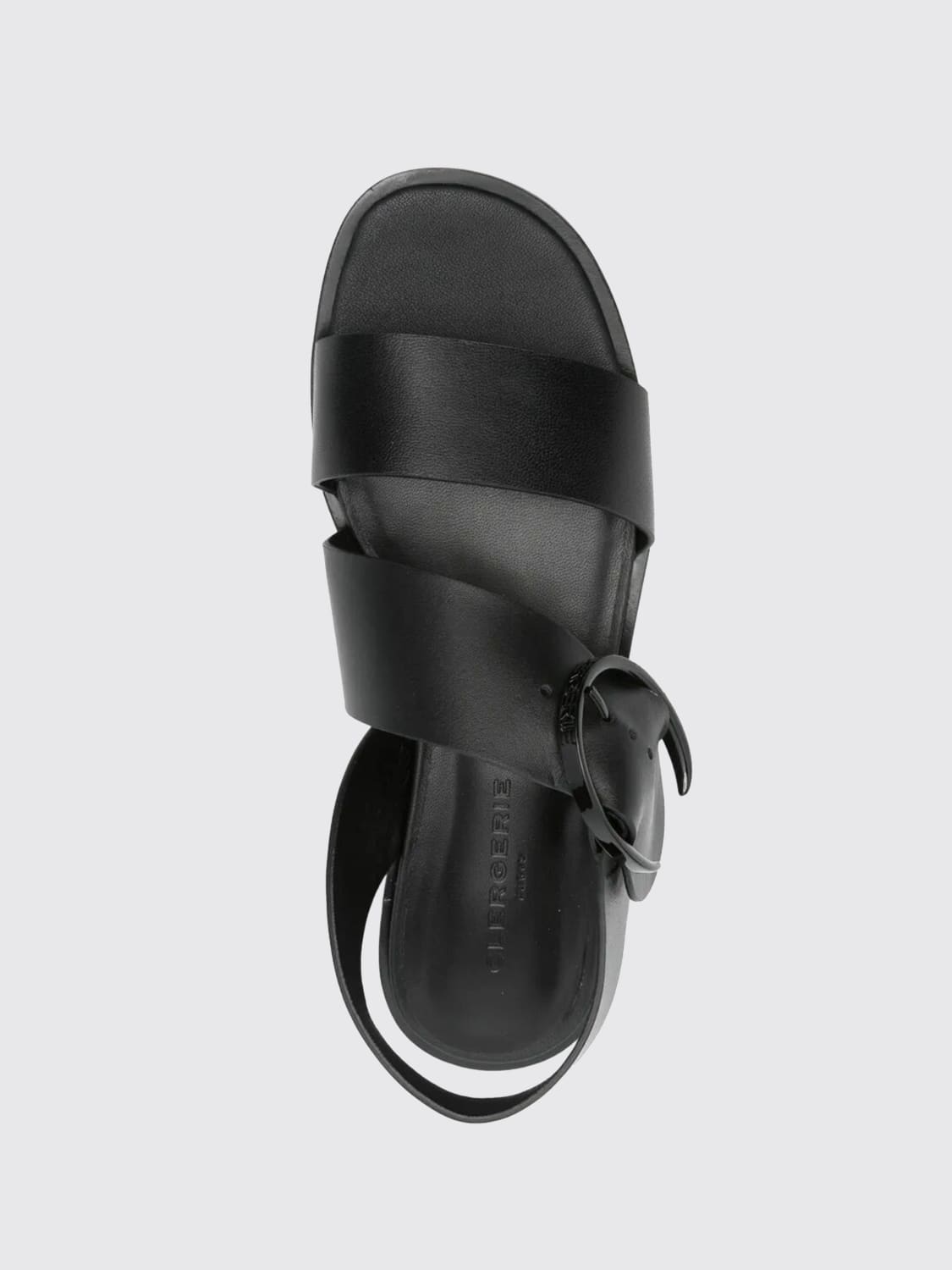 ROBERT CLERGERIE SANDALI BASSO: Sandalo Ilona Robert Clergerie in pelle , Nero - Img 4