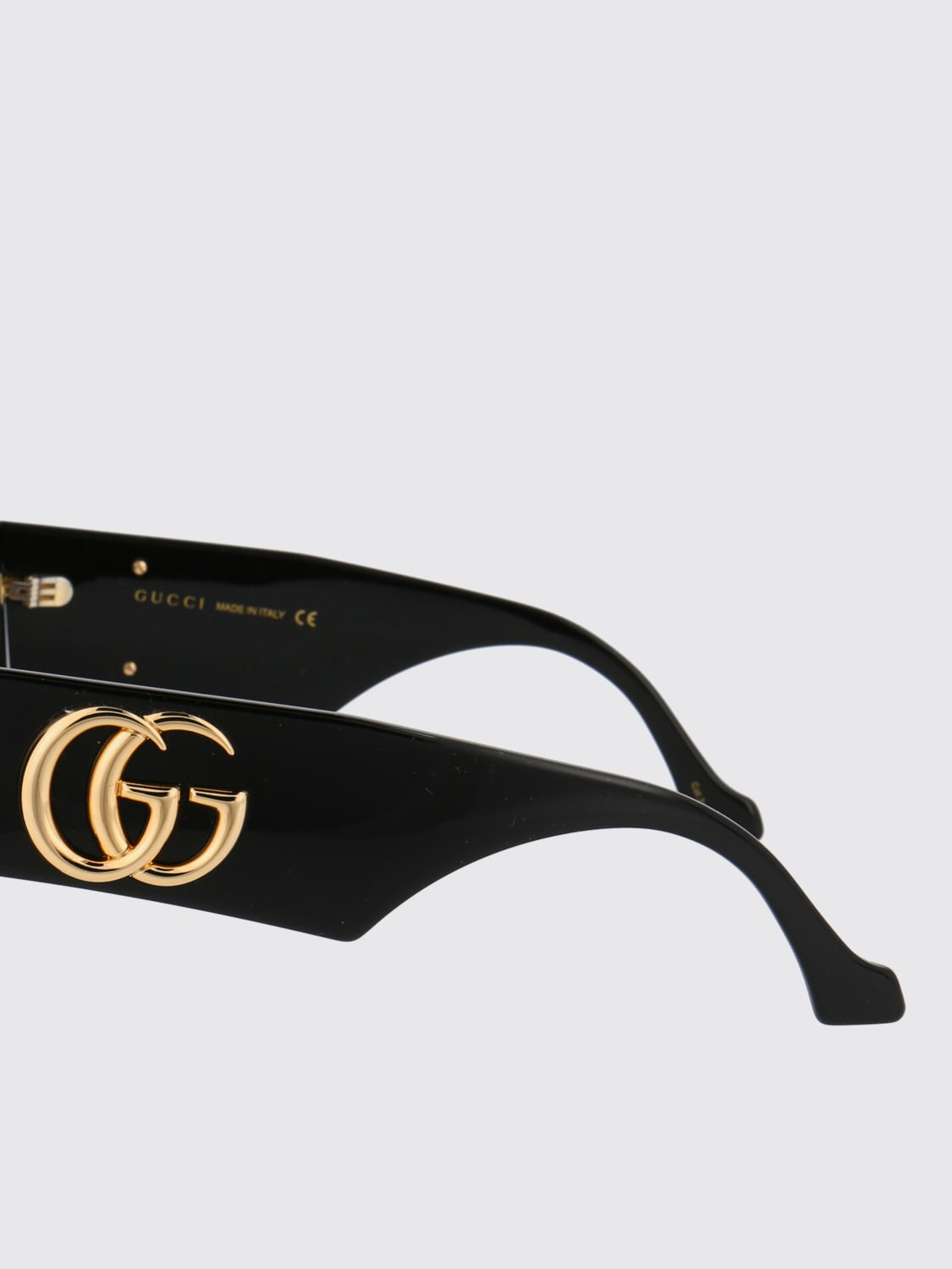 GUCCI OCCHIALI DA SOLE: Occhiali da sole GG0956S Gucci in acetato, Nero - Img 4