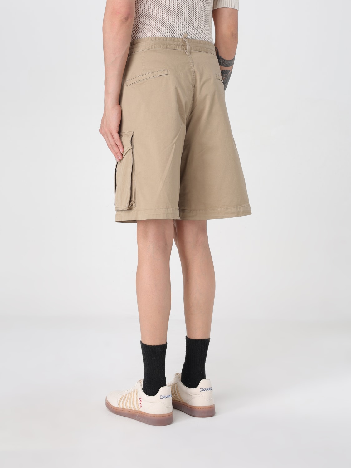 DSQUARED2 SHORTS: Short men Dsquared2, Beige - Img 3