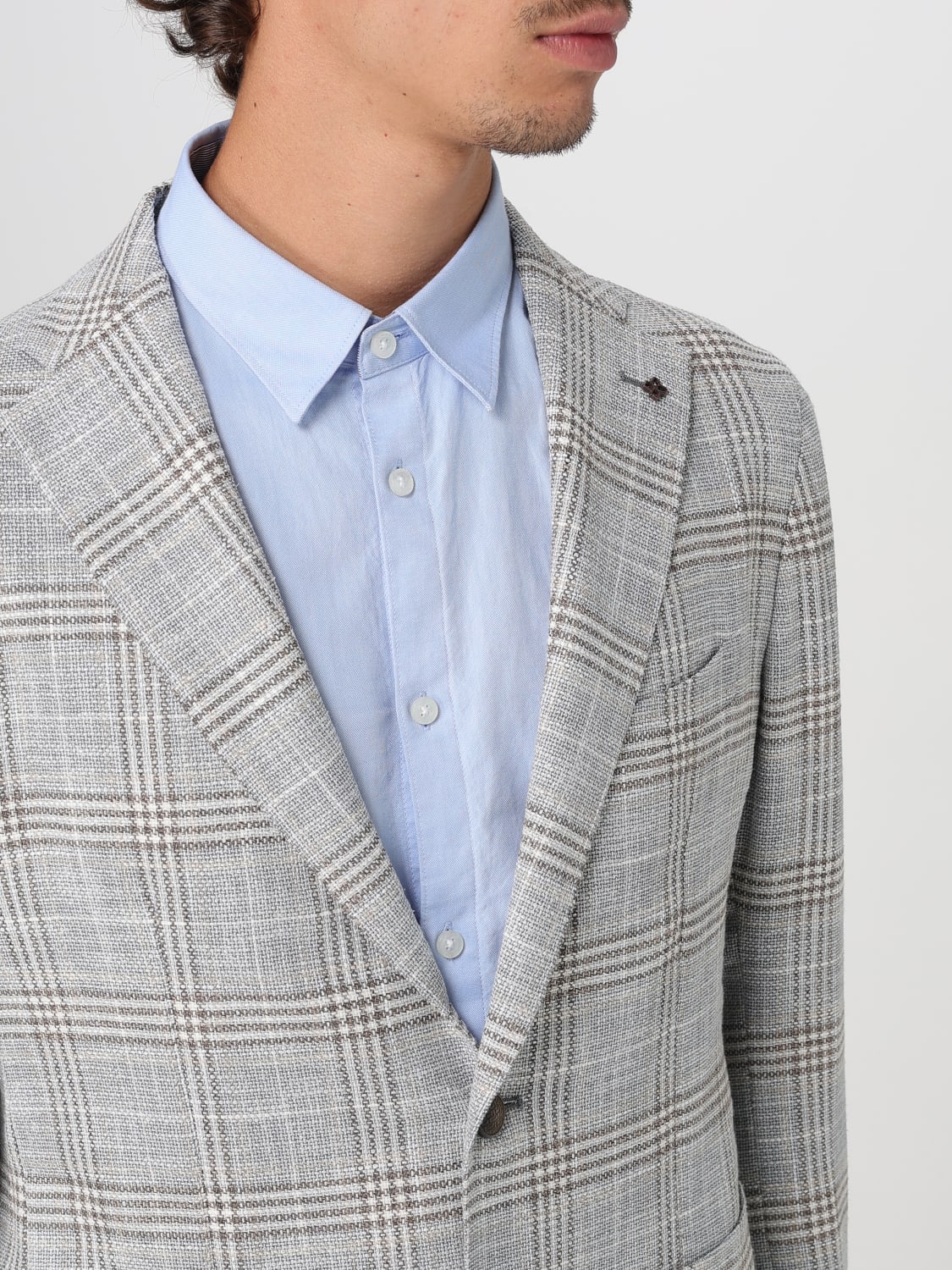 TAGLIATORE JACKET: Blazer men Tagliatore, Blue - Img 4