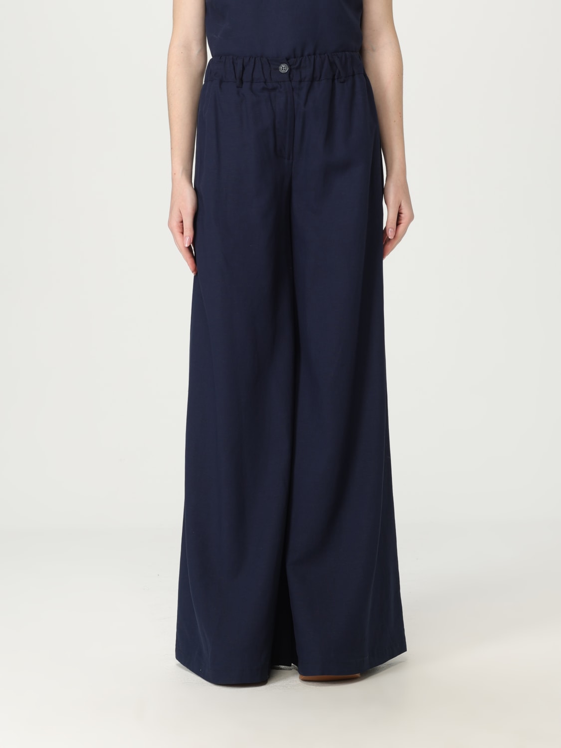 パンツ KAOS Woman Pants Blue RPJCO011 3003 KAOS: Pants woman - Blue | Kaos pants RPJCO011 online at