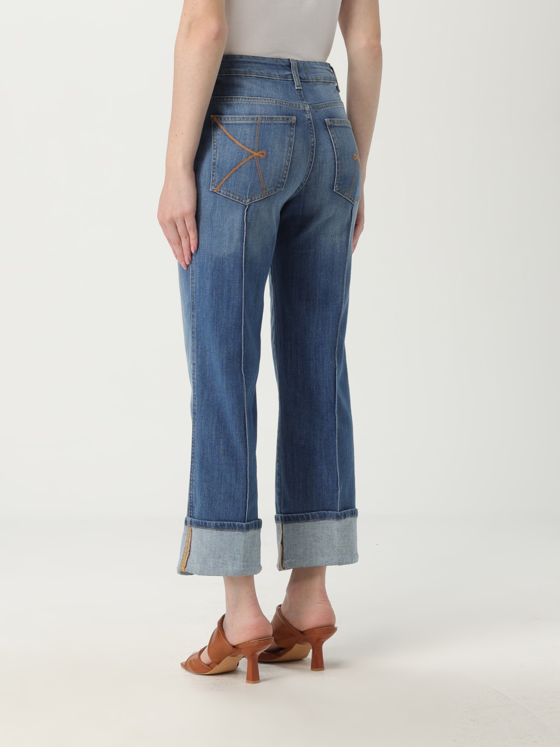 デニム・ジーパン KAOS Woman Jeans Denim RP6MG015 3019 KAOS: Jeans woman - Denim | Kaos jeans RP6MG015 online at