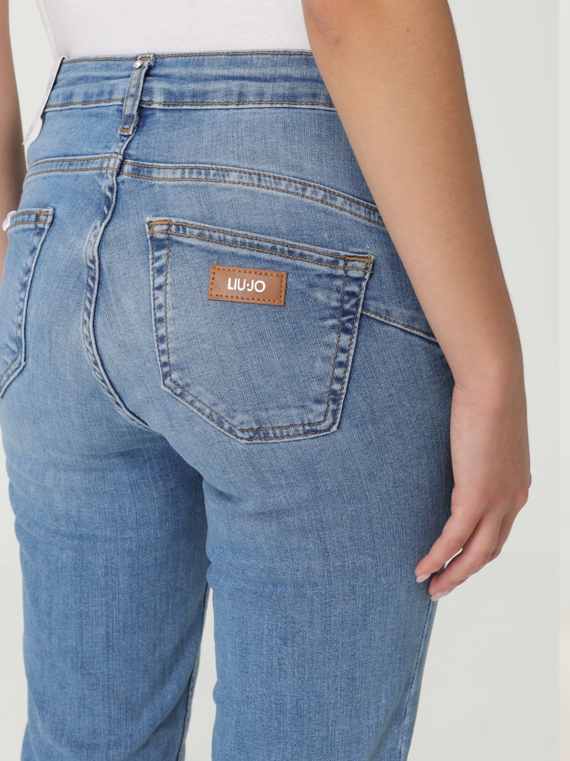デニム・ジーパン LIU JO Woman Jeans Blue UA5035D0236 78858 Liu Jo UA5035D0236 Woman Blue Jeans - Zuklat