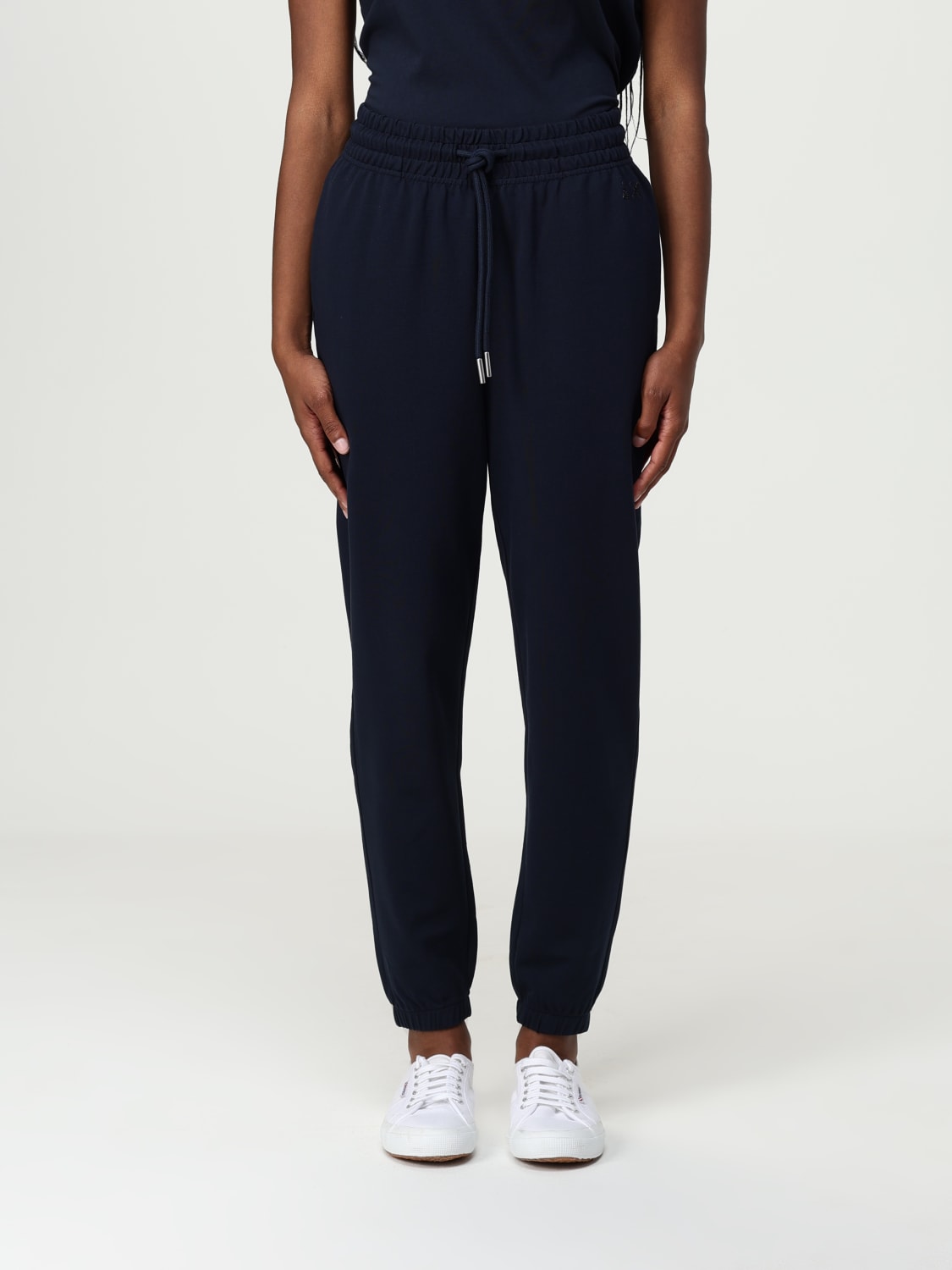 パンツ SUN68 Woman Pants Blue F35225 07 SUN68: Pants woman - Blue | SUN68 pants F35225 online at