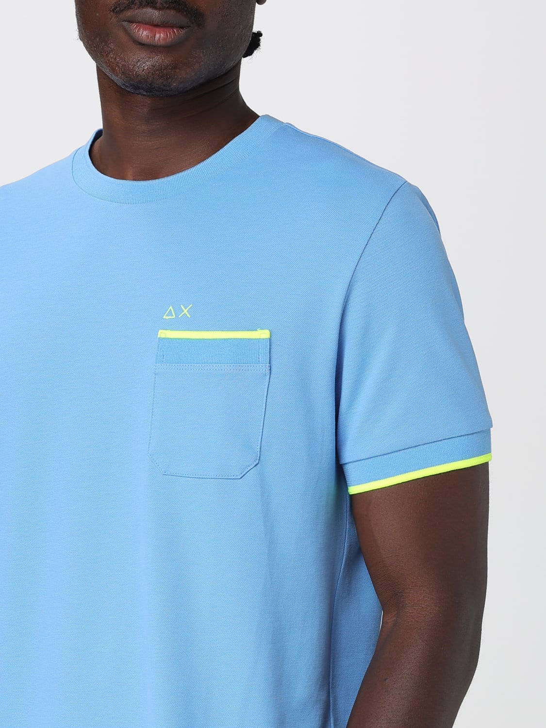 Tシャツ・カットソー SUN68 Men T-shirt Avion T35124 56 SUN68: Polo shirt men - Avion | SUN68 t-shirt T35124 online