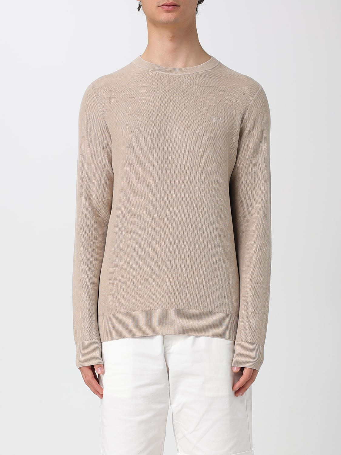SUN68 MAGLIA: Maglia a girocollo basic SUN68, Grigio - Img 1