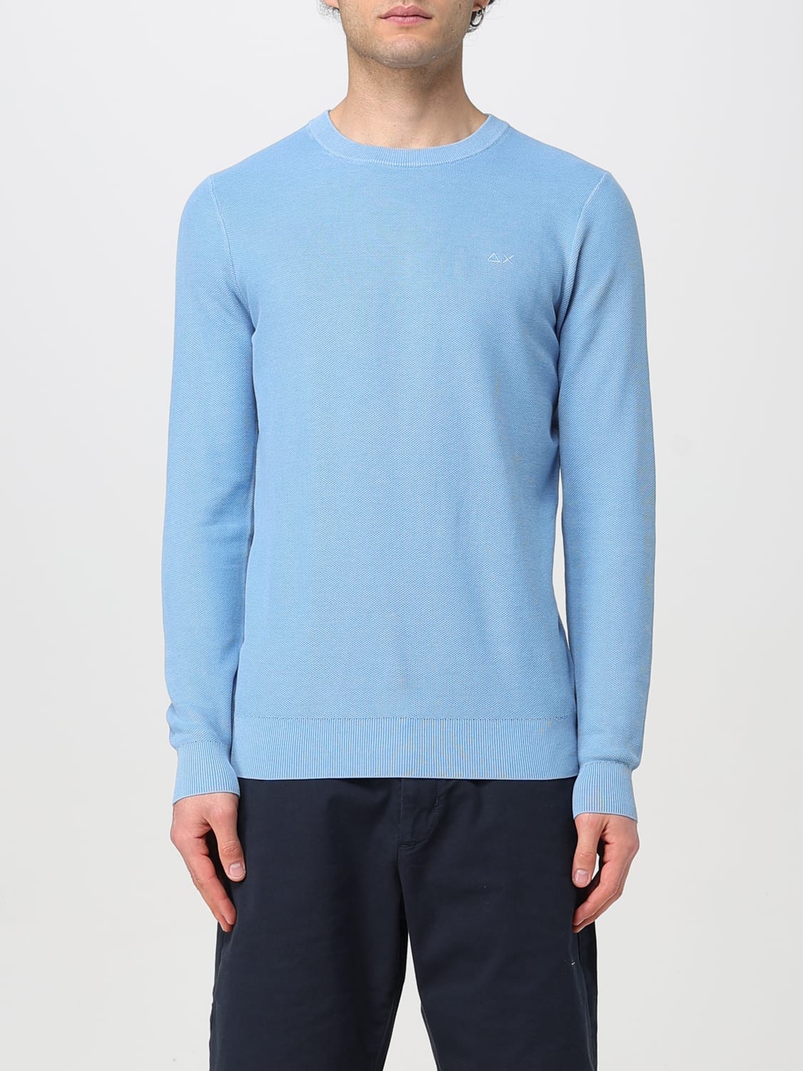 SUN68 SWEATER: Sweater men SUN68, Navy - Img 1