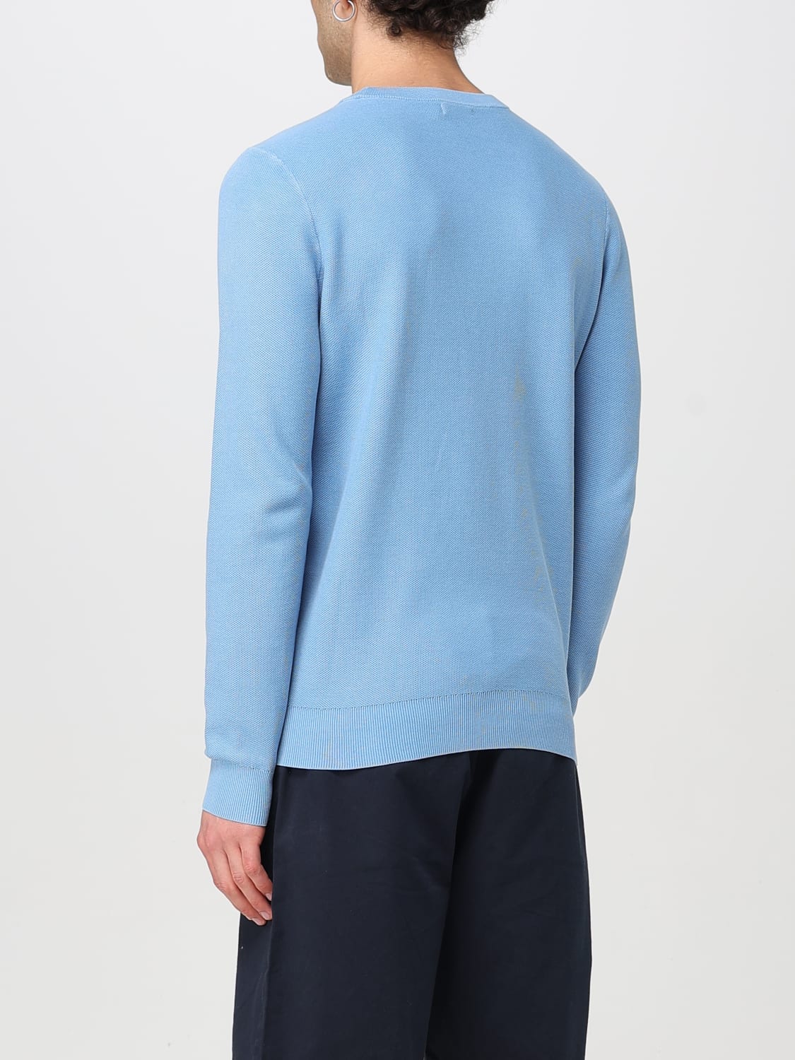 SUN68 SWEATER: Sweater men SUN68, Navy - Img 2