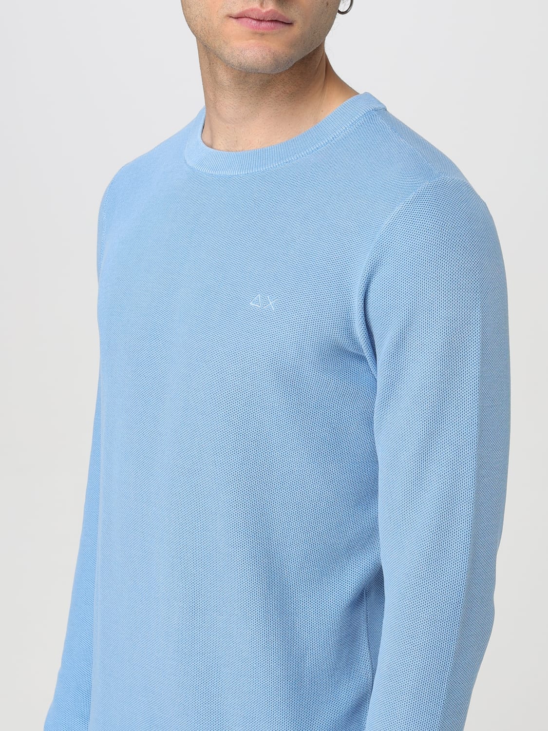 SUN68 SWEATER: Sweater men SUN68, Navy - Img 3