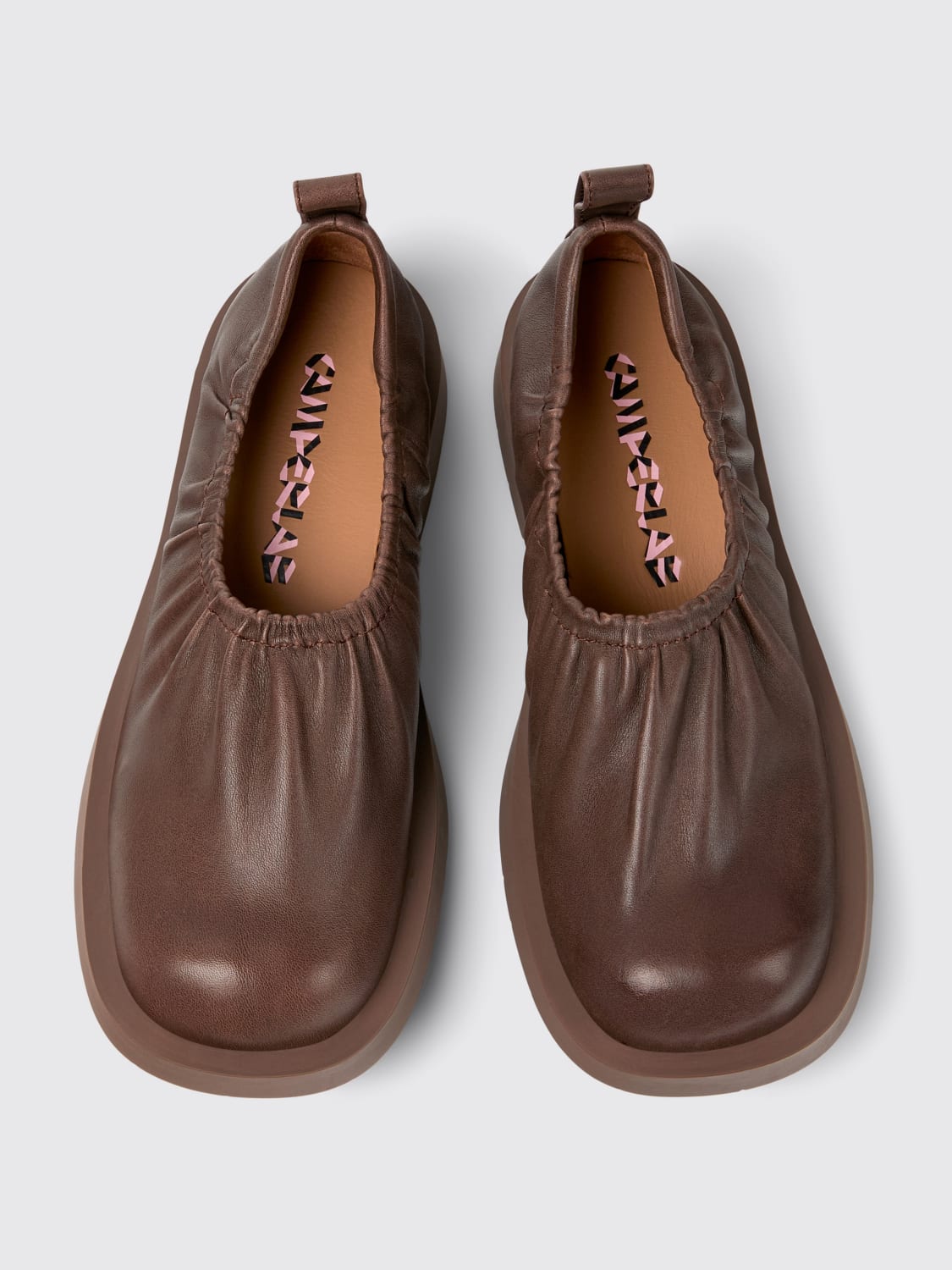 CAMPERLAB MANOLETINAS: Zapatos mujer CamperLab, Marrón - Img 4