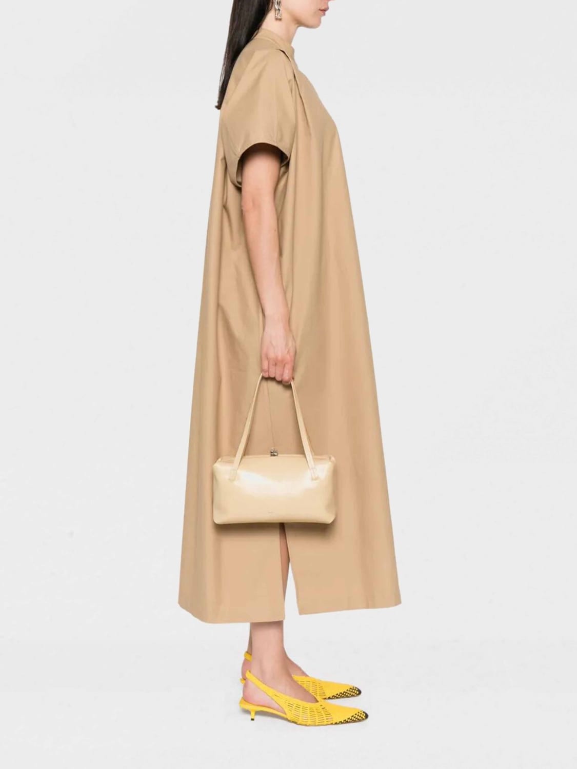ショルダーバッグ・ポシェット JIL SANDER Woman Shoulder bag Cream J08WD0078P5635 925 JIL SANDER: Shoulder bag woman - Cream | Jil Sander shoulder