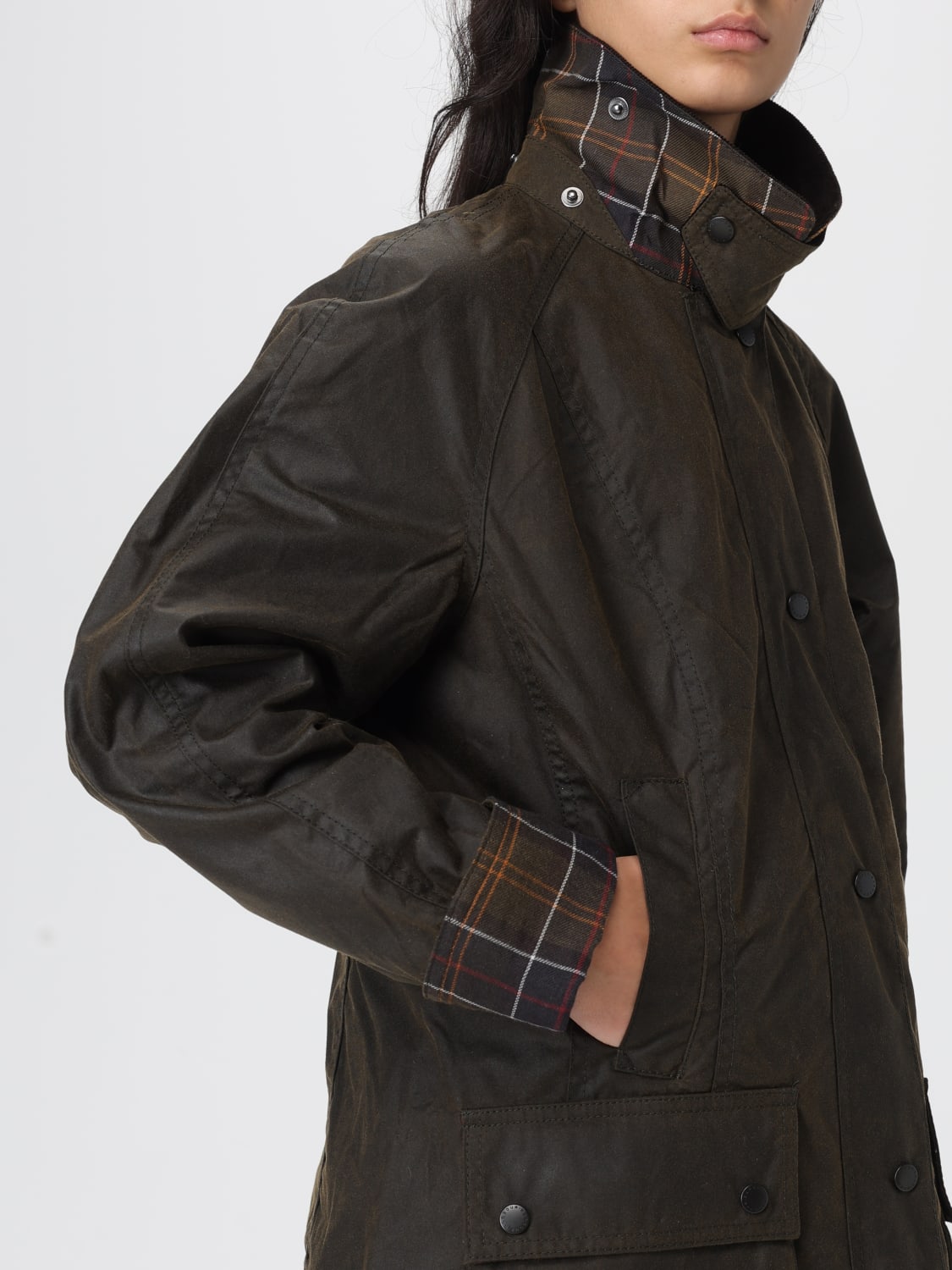 BARBOUR КУРТКА: Куртка Женское Barbour, Оливковый - Img 4
