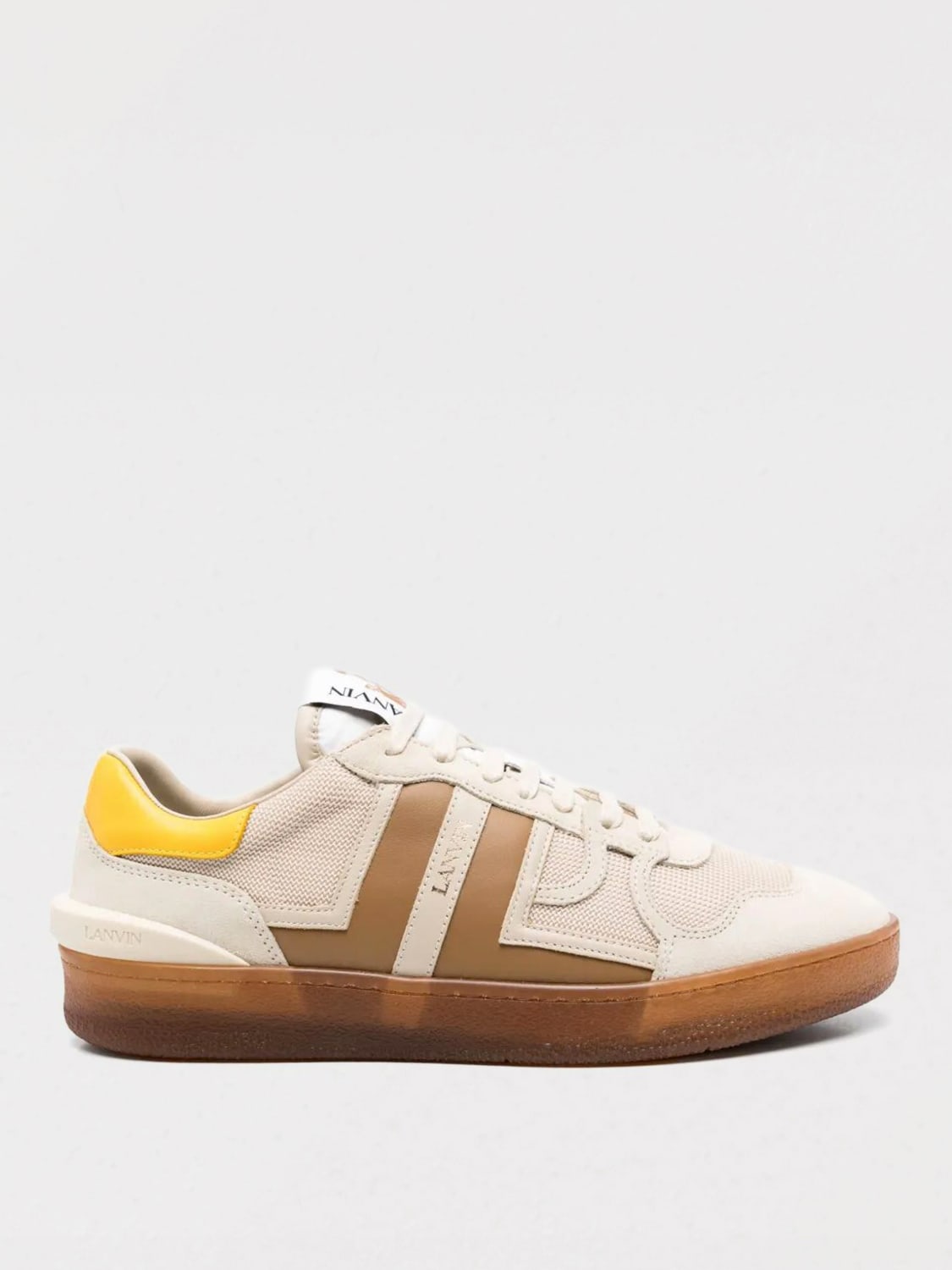 スニーカー LANVIN Men Sneakers Ecru FUSKDK00NAST 0204 LANVIN: Shoes men - Ecru | Lanvin sneakers FUSKDK00NAST