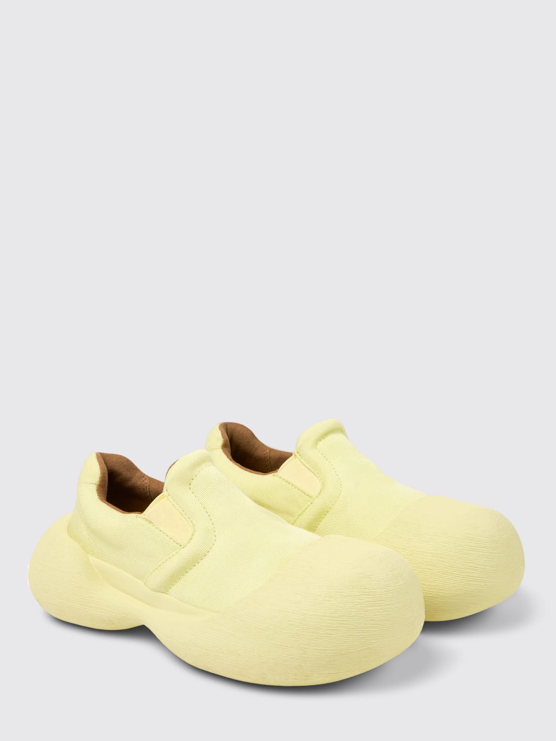 CAMPERLAB SNEAKERS: Sneakers Caramba CamperLab in lyocell TENCEL®, Giallo - Img 2