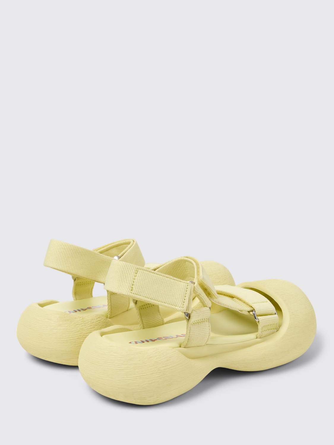 CAMPERLAB FLAT SANDAL: Shoes woman CamperLab, Yellow - Img 3