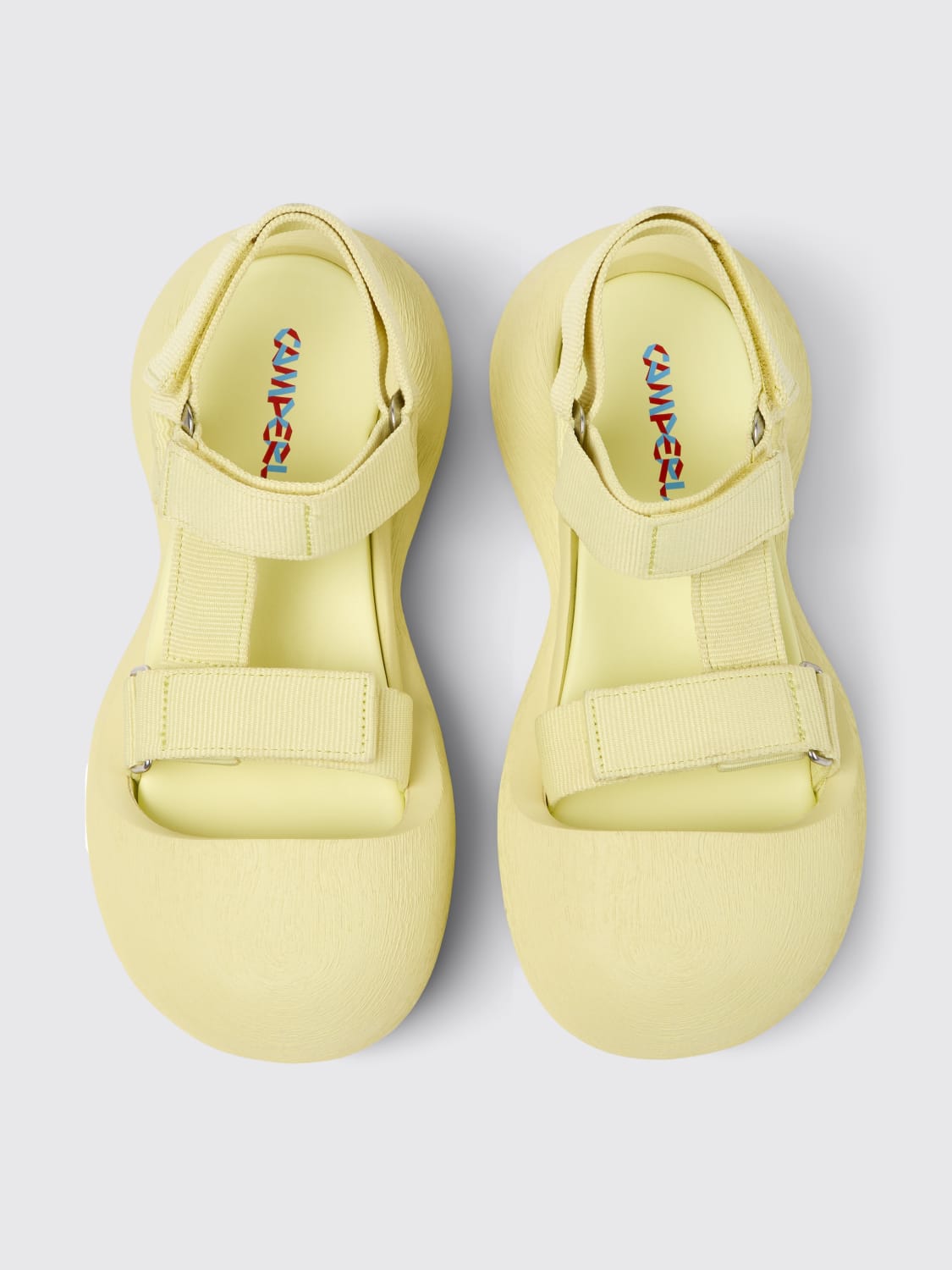 CAMPERLAB FLAT SANDAL: Shoes woman CamperLab, Yellow - Img 4
