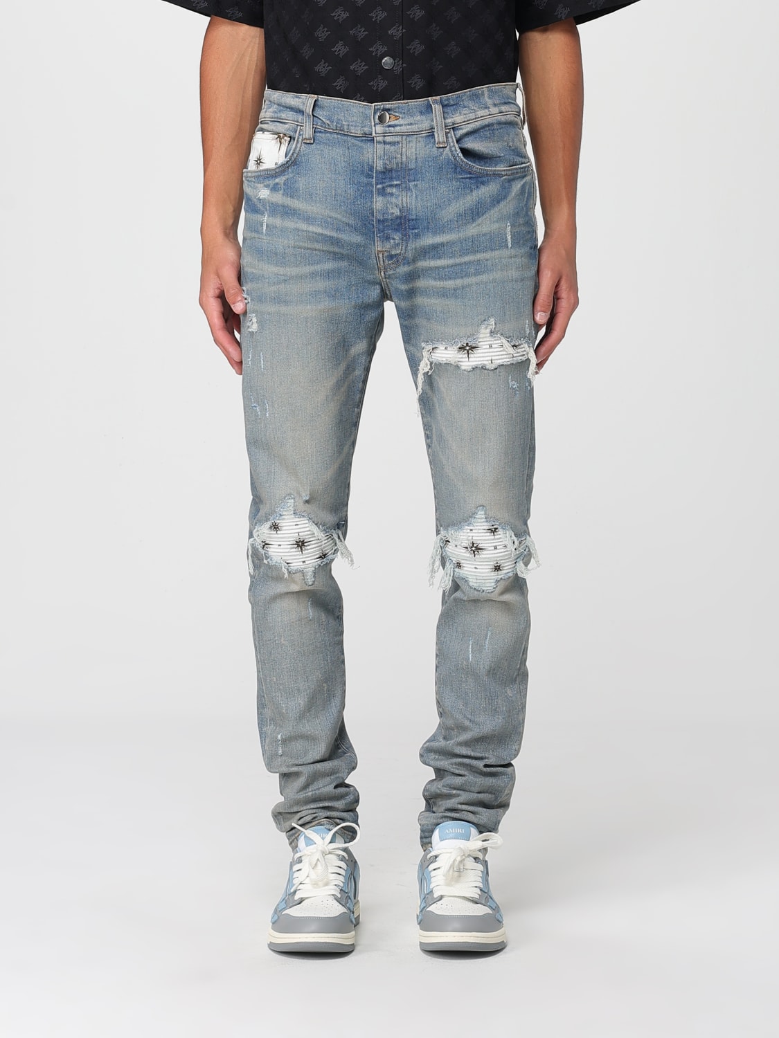 AMIRI JEANS: Jeans men Amiri, Denim - Img 1