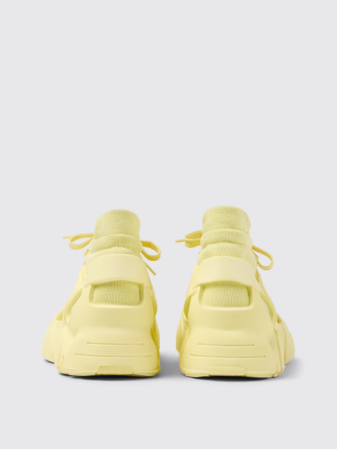 CAMPERLAB SNEAKERS: Sneakers Tossu CamperLab in maglia 3D di PET riciclato , Giallo - Img 3