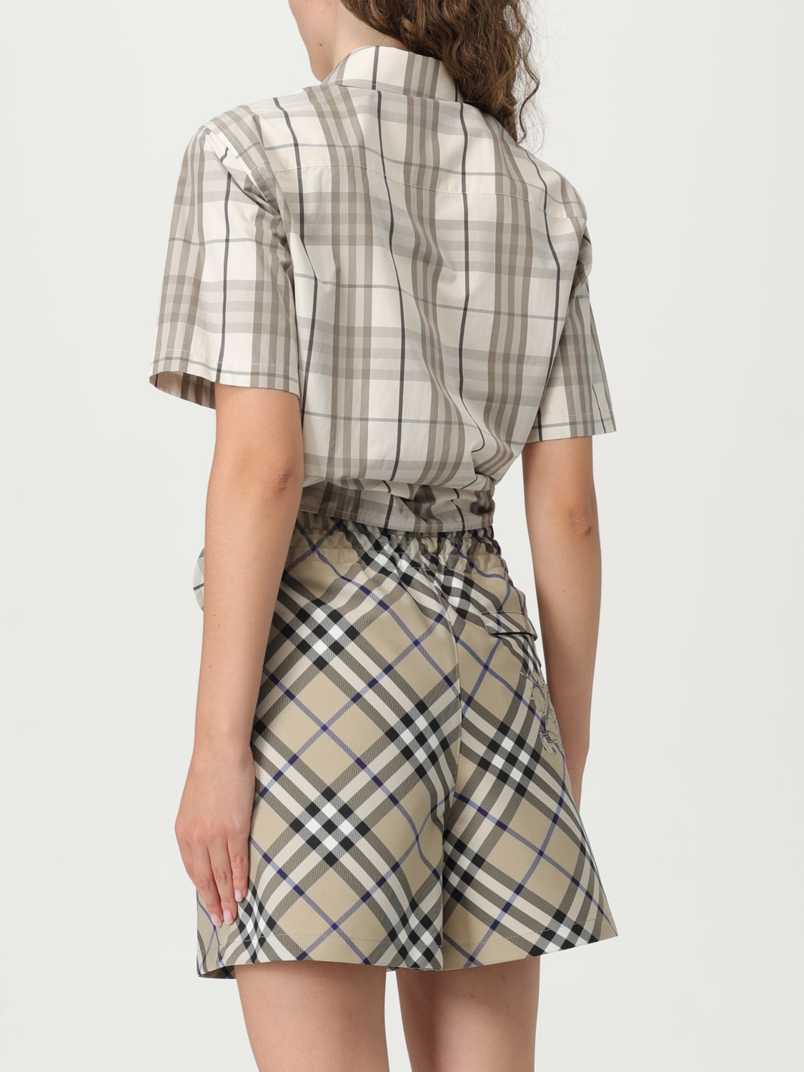 BURBERRY SHIRT: T-shirt woman Burberry, Beige - Img 3