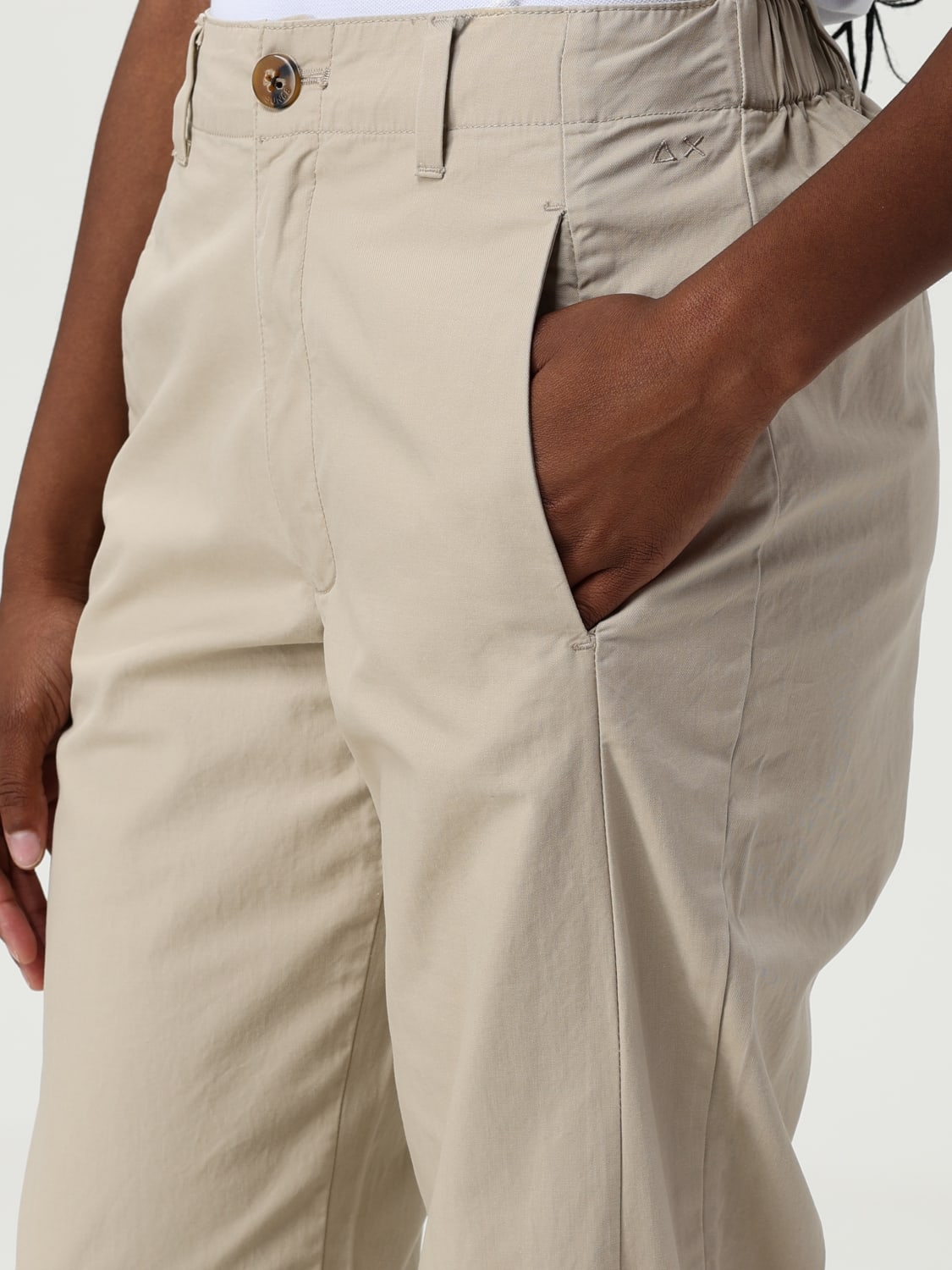 パンツ SUN68 Woman Pants Charcoal P35209 98 SUN68: Pants woman - Charcoal | SUN68 pants P35209 online at
