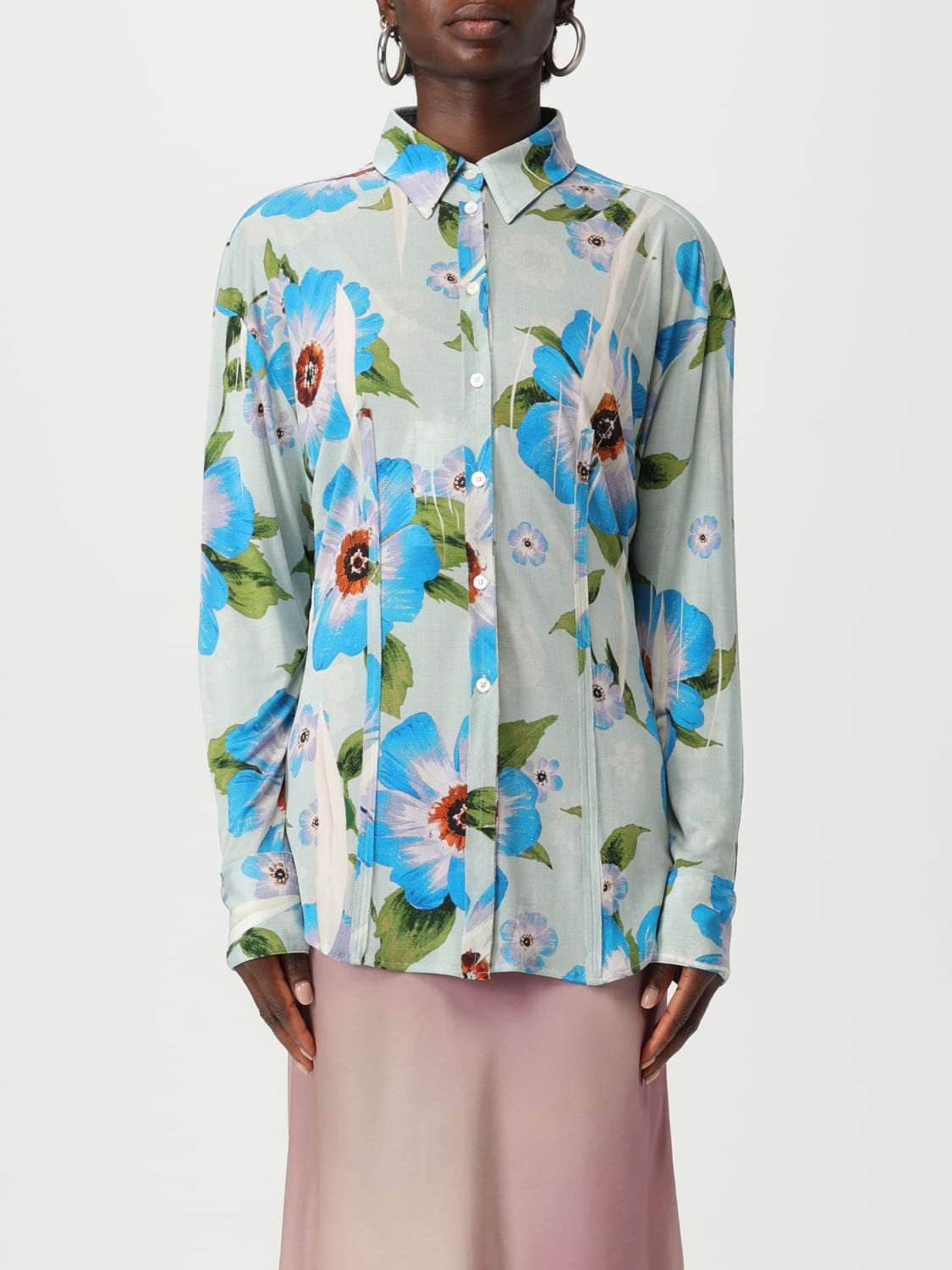 ACNE STUDIOS CAMICIA: Camicia in viscosa floreale Acne Studios, Fantasia - Img 1