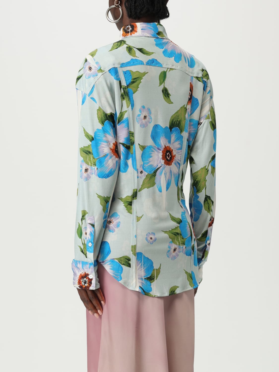 ACNE STUDIOS CAMICIA: Camicia in viscosa floreale Acne Studios, Fantasia - Img 3