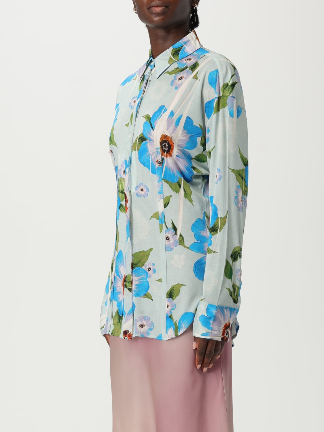 ACNE STUDIOS CAMICIA: Camicia in viscosa floreale Acne Studios, Fantasia - Img 4
