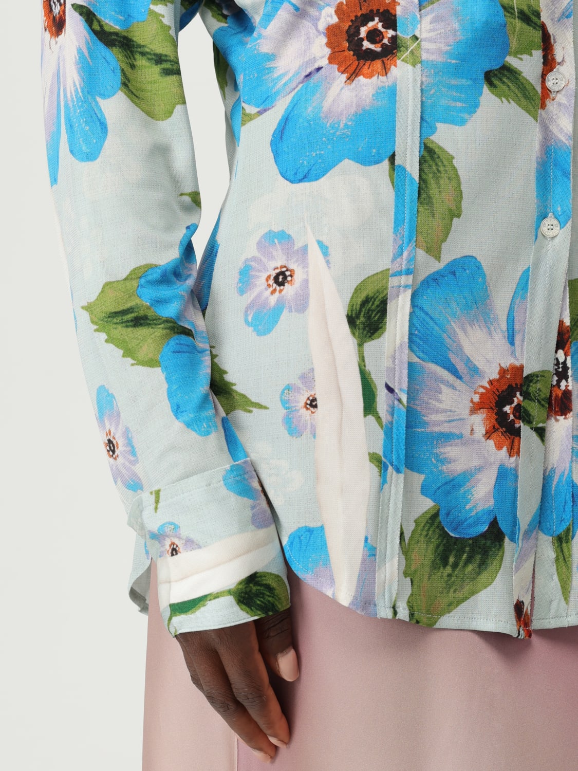 ACNE STUDIOS CAMICIA: Camicia in viscosa floreale Acne Studios, Fantasia - Img 5