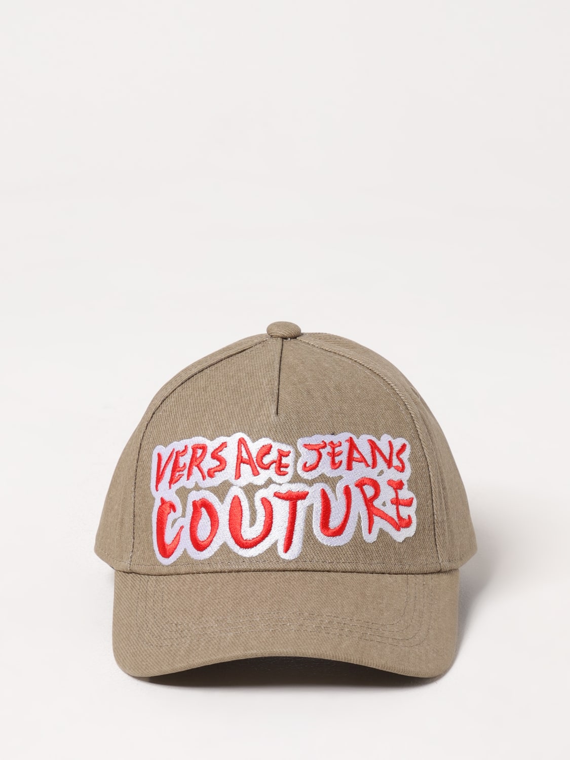VERSACE JEANS COUTURE GORRO: Gorro hombre Versace Jeans Couture, Safari - Img 2