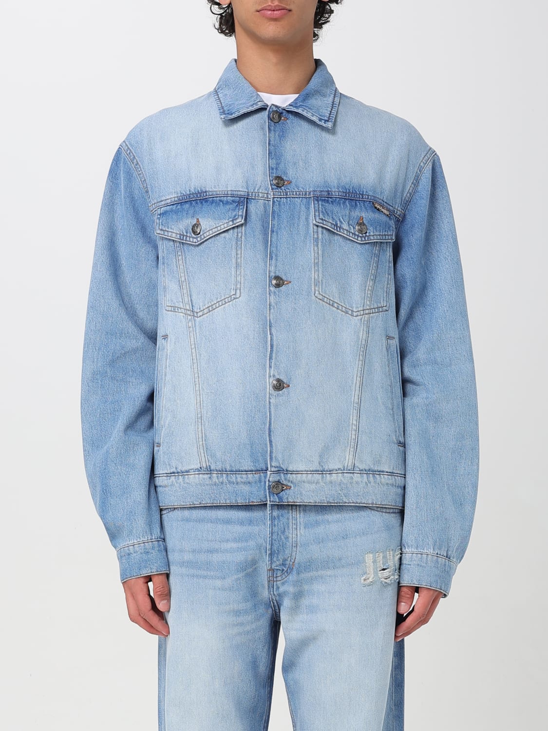 JUST CAVALLI JACKET: Blazer men Just Cavalli, Blue - Img 1