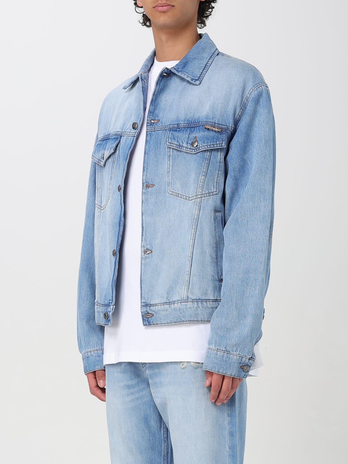 JUST CAVALLI: Blazer men - Blue | Just Cavalli jacket