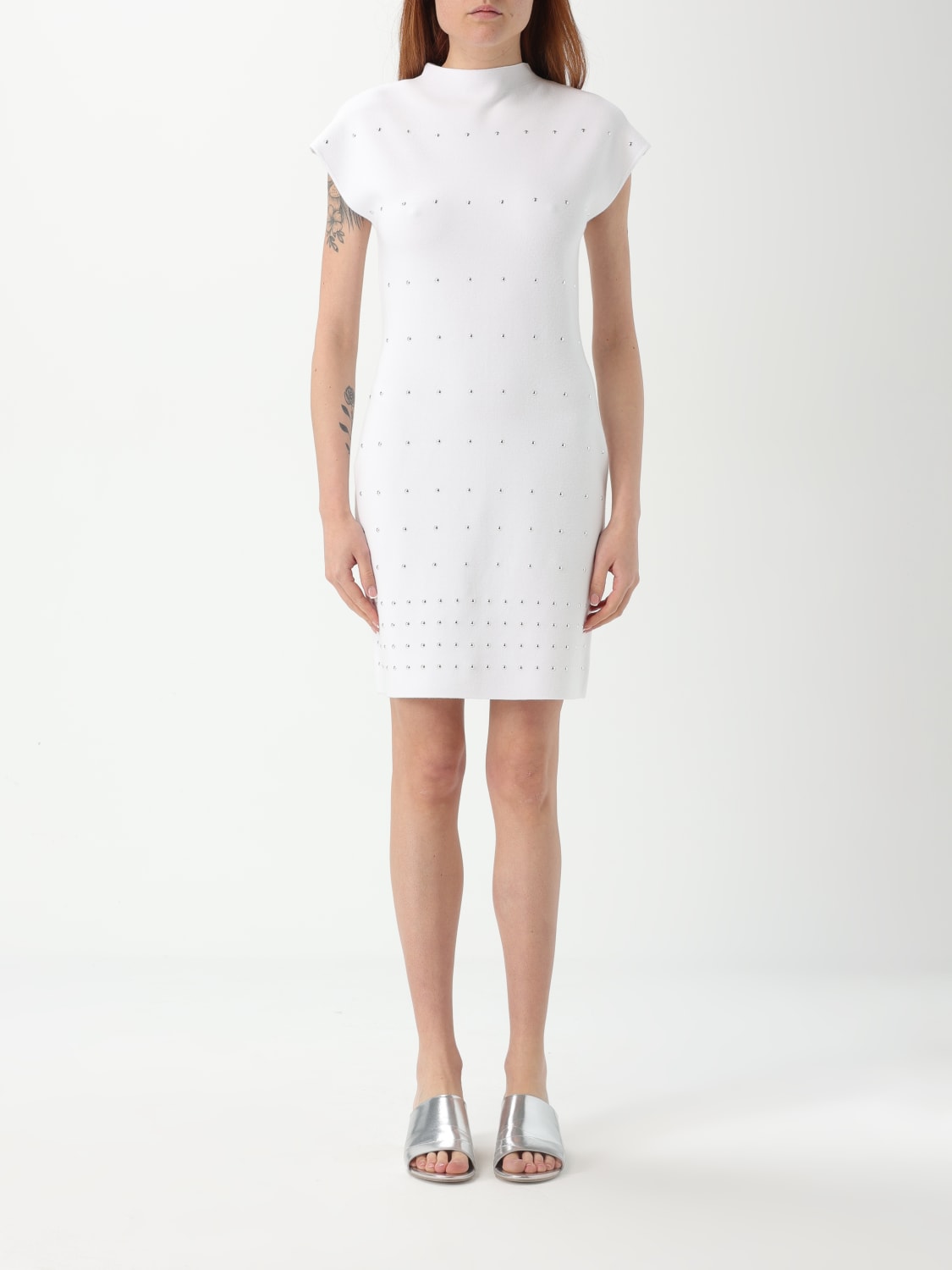 LIU JO VESTIDO: Vestido mujer Liu Jo, Blanco - Img 1