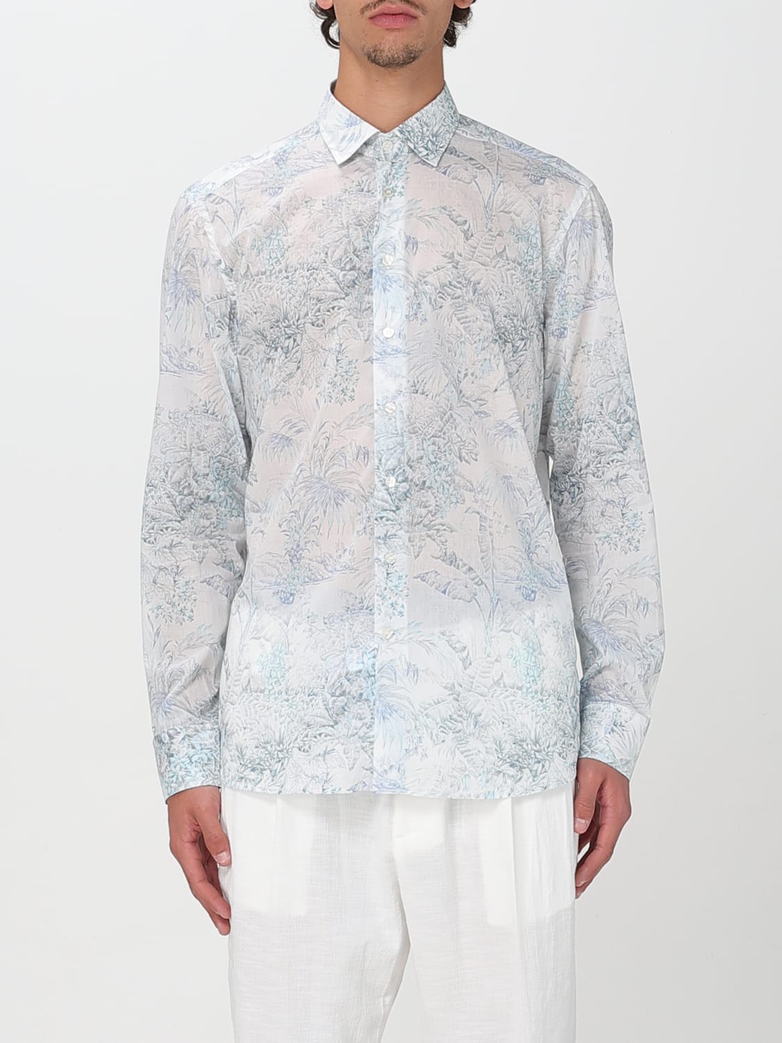 ETRO HEMD: Hemd herren Etro, Weiß - Img 1