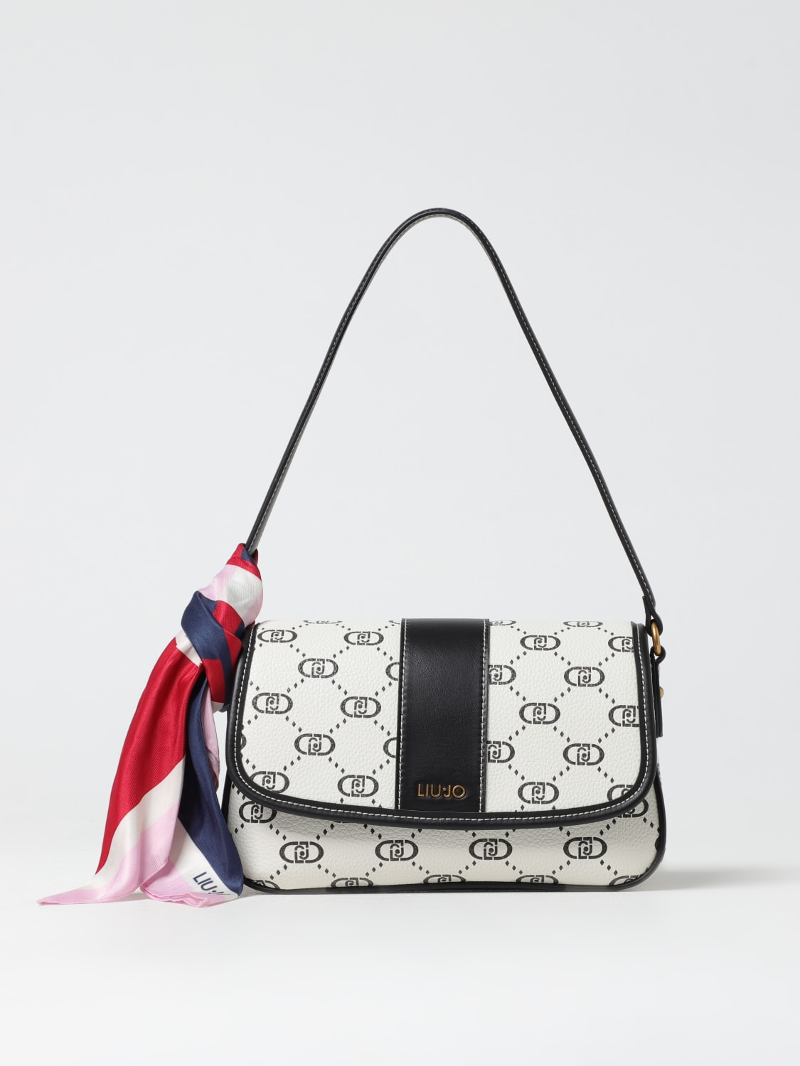 LIU JO SCHULTERTASCHE: Schultertasche damen Liu Jo, Cream - Img 1