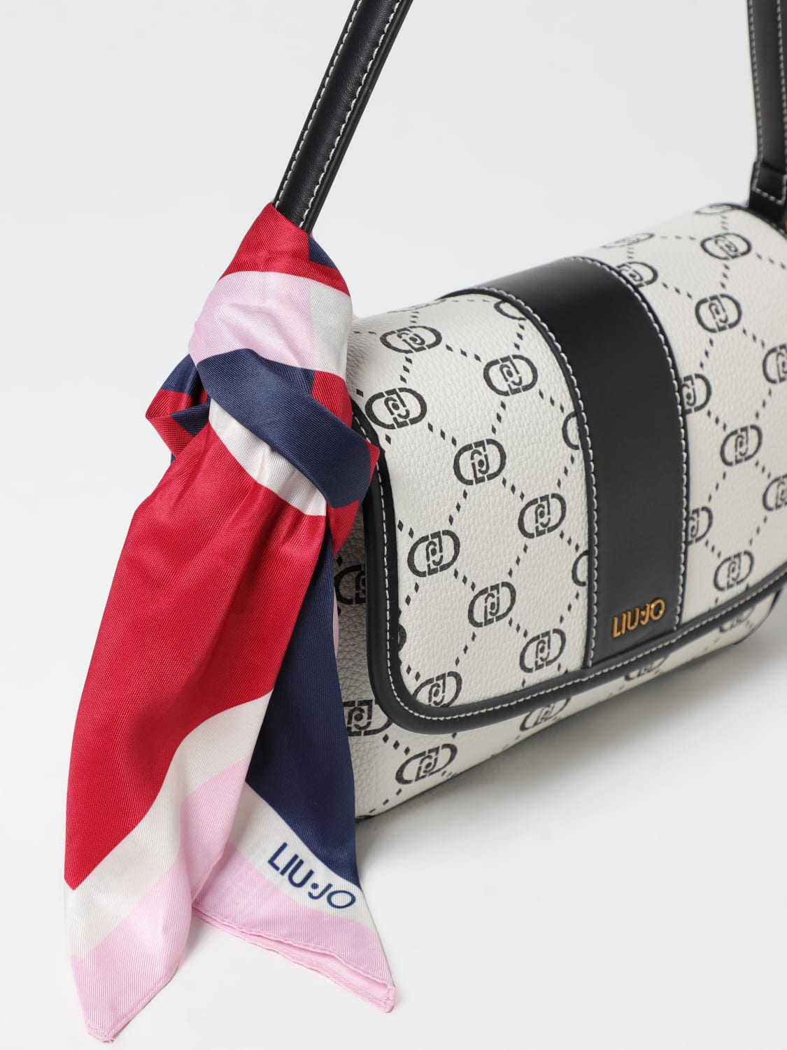 LIU JO SCHULTERTASCHE: Schultertasche damen Liu Jo, Cream - Img 3