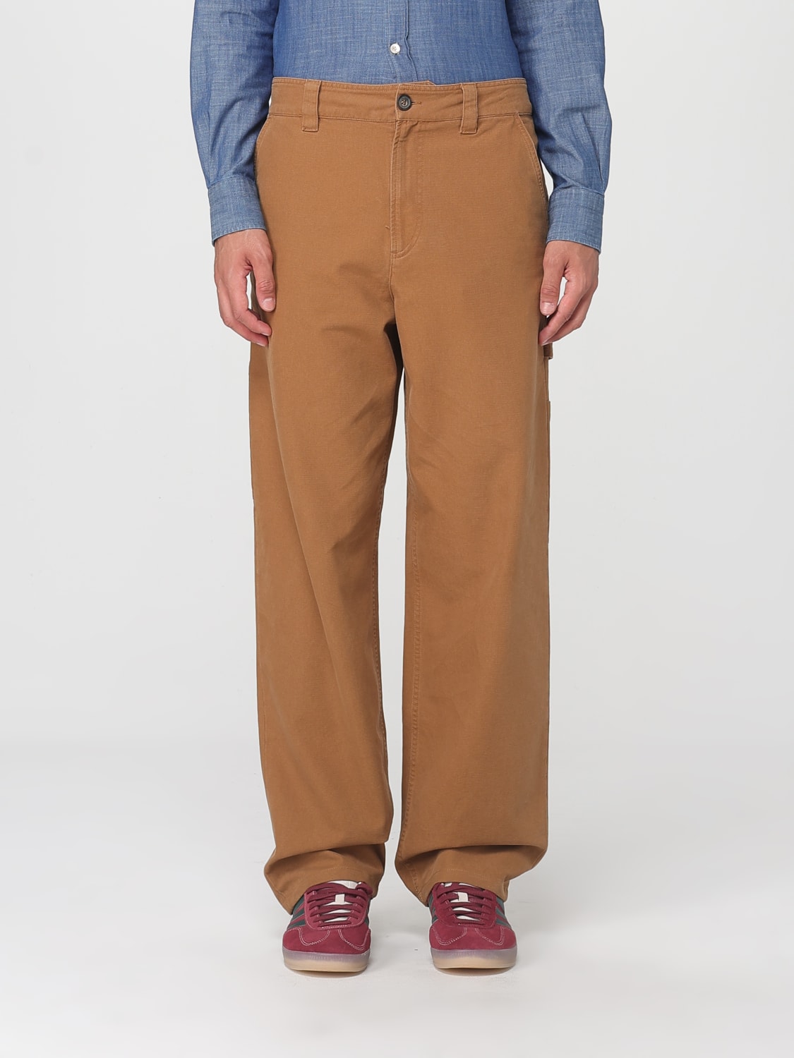 A.P.C. PANTS: Pants men A.P.C., Brown - Img 1